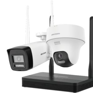 kits de videovigilancia, cámaras de seguridad, HIK KIT NVS 4CH + 1 x Bullet + 1 x Torret WIFI 6